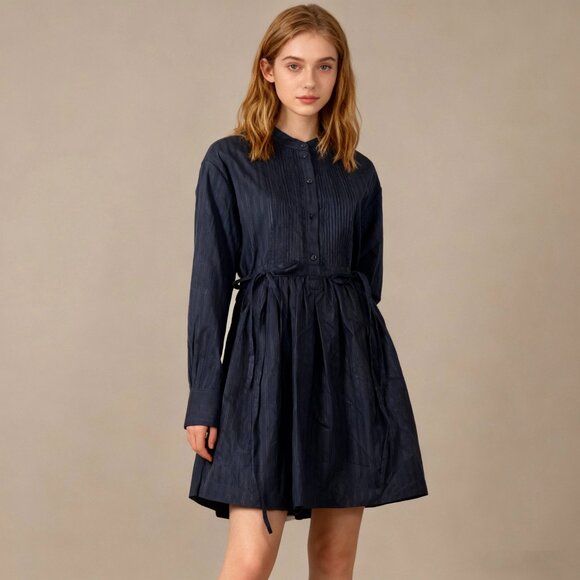 SEE BY CHLOÉ Dresses & Skirts - NWOT SEE BY CHLOÉ Long Sleeve Mini Shirt Dress Black Size 38